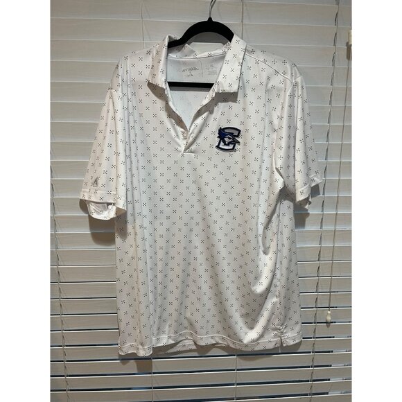 Antigua Creighton Bluejays Polo Shirt ‎ - Size XL - Picture 1 of 4